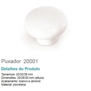 Puxador 20001