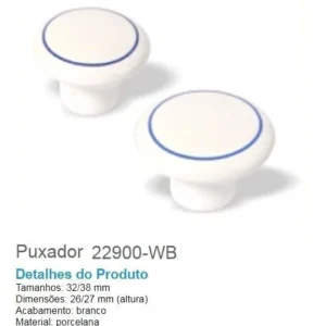 Puxador 22900 - WB